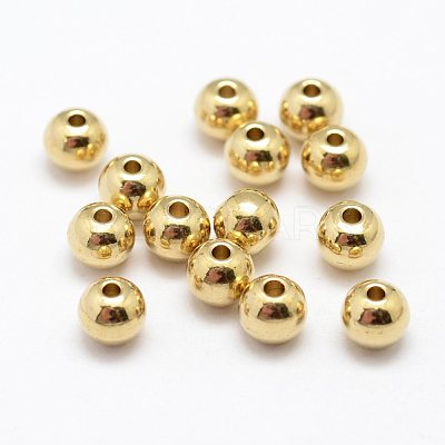Brass Beads KK-J270-43C-5mm-1