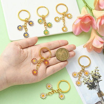 Alloy Enamel Keychain KEYC-YW00033-01-1