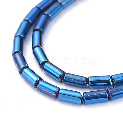 Electroplate Glass Beads Strands EGLA-K014-B-FP08-1