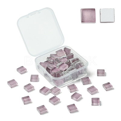 60Pcs Transparent Glass Cabochons GLAA-YW0003-65-11-1