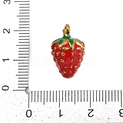 304 Stainless Steel Enamel Pendants STAS-P402-02A-01-1