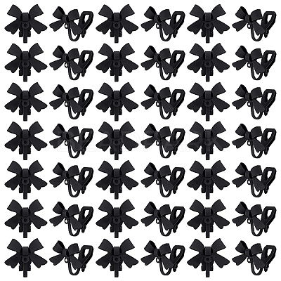 42Pcs Brass Clip-on Earrings EJEW-ME0001-24B-1