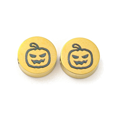 Halloween Theme 304 Stainless Steel Beads STAS-M069-01C-G-1