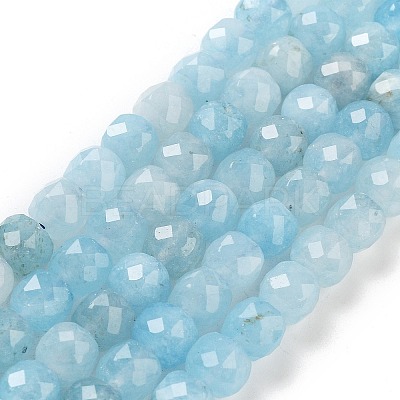 Natural White Jade Beads Strands G-H028-A09-04-1