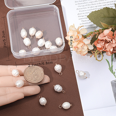30Pcs Natural Cultured Freshwater Pearl Pendants FIND-BBC0002-56-1
