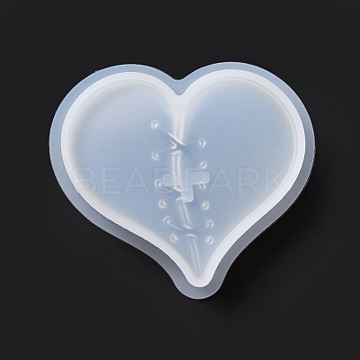 DIY Mended Heart Shaped Ornament Food-grade Silicone Molds SIMO-D001-18B-1