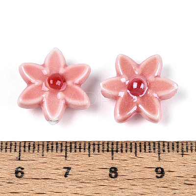 Handmade Porcelain Beads PORC-N008-10H-01-1