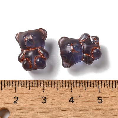 Transparent Lampwork Beads LAMP-P065-06A-04-1