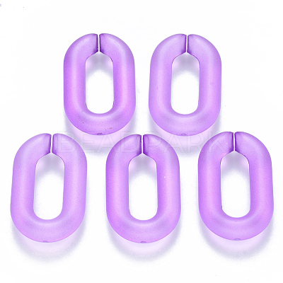 Transparent Acrylic Linking Rings OACR-S036-006A-K09-1
