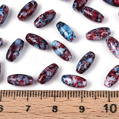 Baking Paint Glass Seed Beads SEED-N008-06G-1