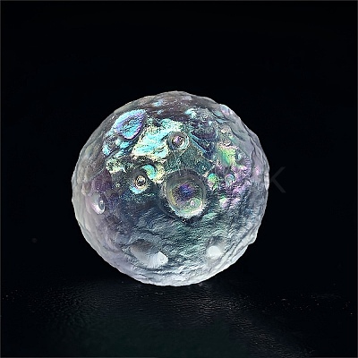 Moon Meteorite Natural Quartz Crystal Crystal Ball PW-WG23337-03-1