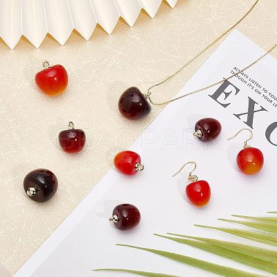 36Pcs Plastic Pendants KY-CA0001-42-1