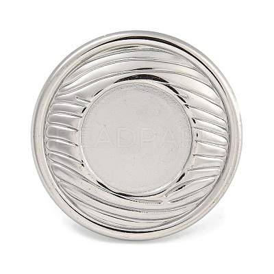 304 Stainless Steel Ring Components RJEW-U014-14P-1