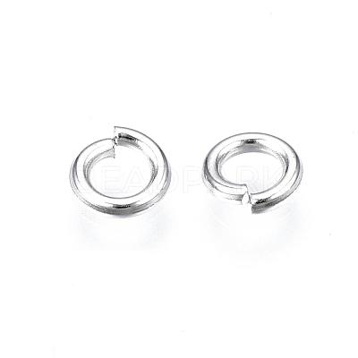 Platinum Plated Brass Round Jump Rings Jewelry Findings Accessories X-JRC5mm-NF-1
