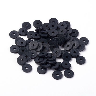 Handmade Polymer Clay Beads CLAY-R067-8.0mm-B42-1