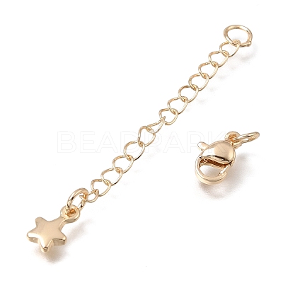 Brass Chain Extender LS-KK-L155-30G-1
