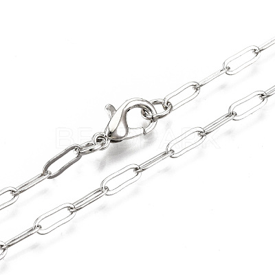 Brass Paperclip Chains X-MAK-S072-10B-P-1