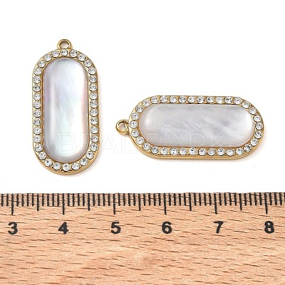 Natural Freshwater Shell Pendants SH-CBA11D7-30A-G-1