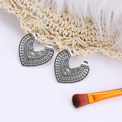 Bohemian Style Alloy Dangle Earrings FS-WGA71E8-02-1