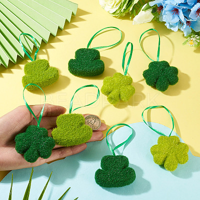 20Pcs 4 Styles Saint Patrick's Day Foam Pendant Decorations FIND-TA0010-96A-1