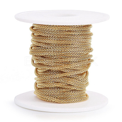 Handmade Ion Plating(IP) 304 Stainless Steel  Mesh Chains STAS-P203-E01-1