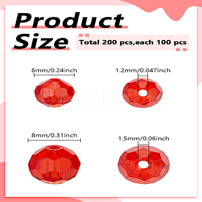 Glass Beads Strands EGLA-LP0001-13C-1