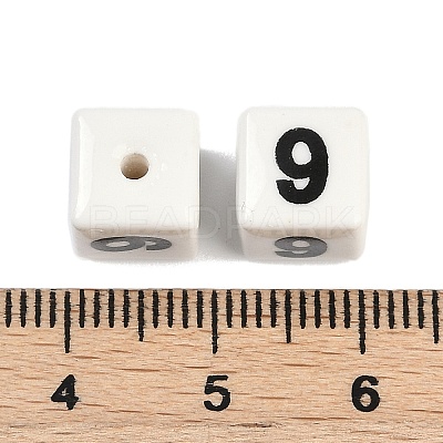 Handmade Porcelain Beads X1-PORC-R003-07-09-1