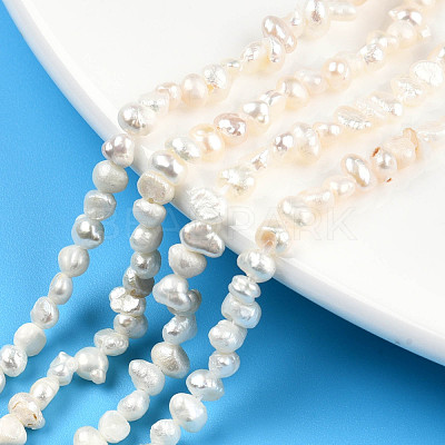 Natural Cultured Freshwater Pearl Beads Strands PEAR-N014-03B-1