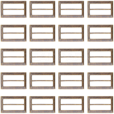 20Pcs Alloy Belt Buckles FIND-CL0001-37AB-1