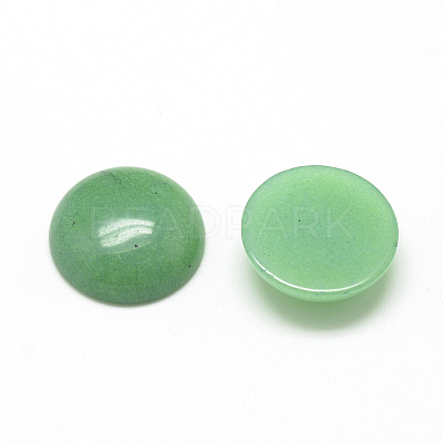 Natural White Jade Cabochons G-R416-12mm-05-1