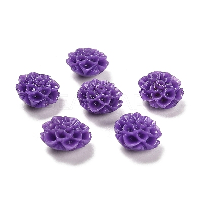 Synthetic Coral 3D Flower Rose Beads CORA-L046-A04-1