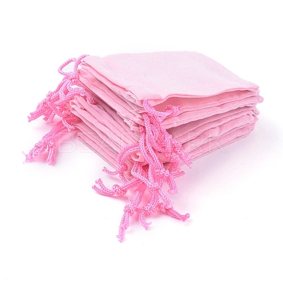 Velvet Cloth Drawstring Bags TP-C001-50x70mm-1-1