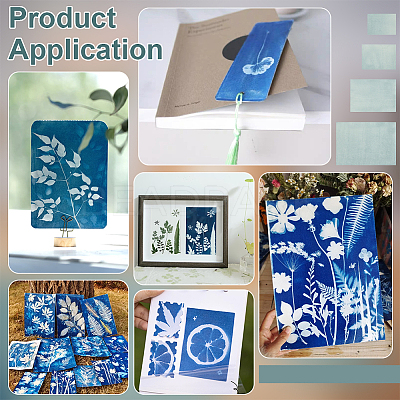 44Pcs 4 Styles Rectangle Flower Packaging Paper AJEW-BC0008-06-1