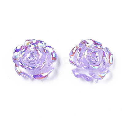 Transparent Resin Cabochons CRES-N030-001A-1
