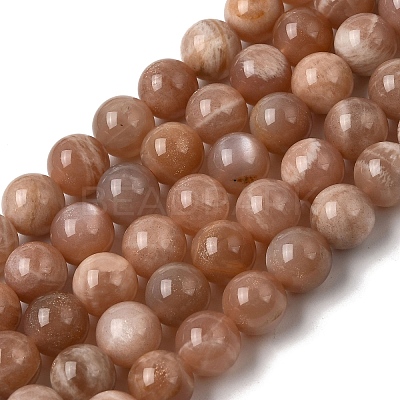 Natural Sunstone Beads Strands GG-CBA56E5-01A-1