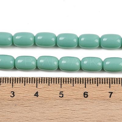 Opaque Glass Beads Strands GLAA-Z015-02B-1