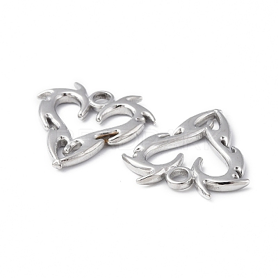 Non-Tarnish 304 Stainless Steel Pendants X-STAS-C066-31P-1