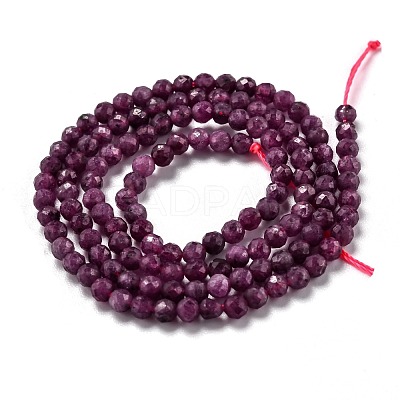 Natural Ruby Beads Strands G-H266-24B-1