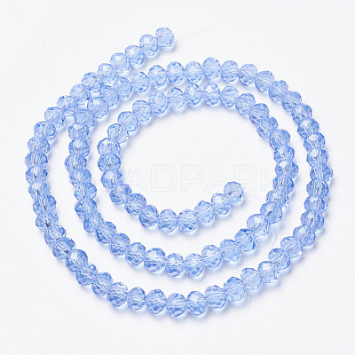 Glass Beads Strands LS-EGLA-A034-T1mm-D14-1