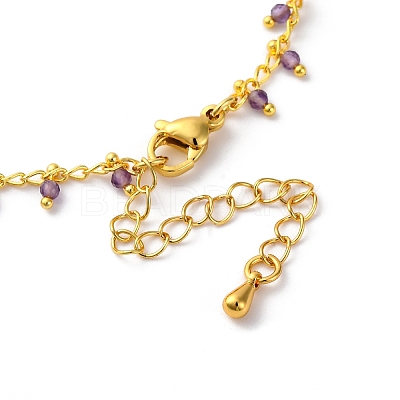 Brass Cable Chain Necklace Making KK-K337-12G-12-1