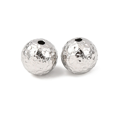 Textured 304 Stainless Steel Beads STAS-I358-10P-03-1