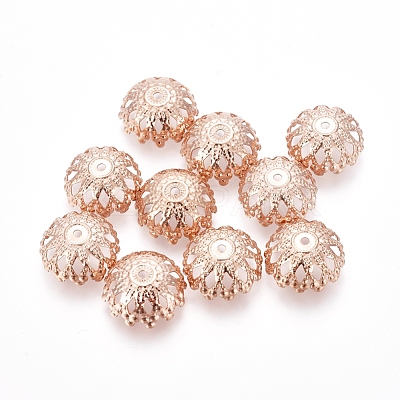 304 Stainless Steel Bead Caps STAS-E484-41RG-1