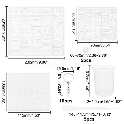DIY KeyChain Making Kits DIY-CA0001-69-1
