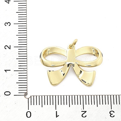Brass Enamel Pendants KK-Q029-05G-02-1