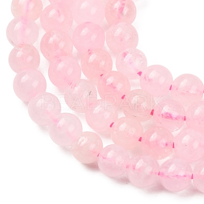 Natural Morganite Beads Strands G-F602-12-4mm-1