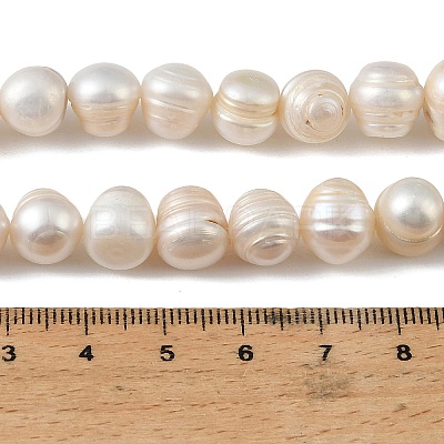 Natural Cultured Freshwater Pearl Beads Strands PEAR-L034-18C-1
