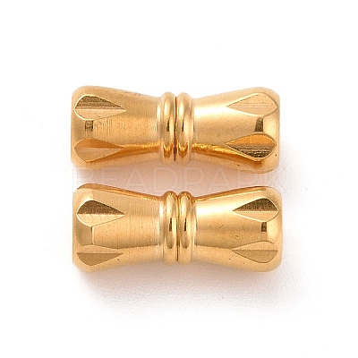 304 Stainless Steel Screw Clasps Ion Plating(IP) STAS-L135-04-1