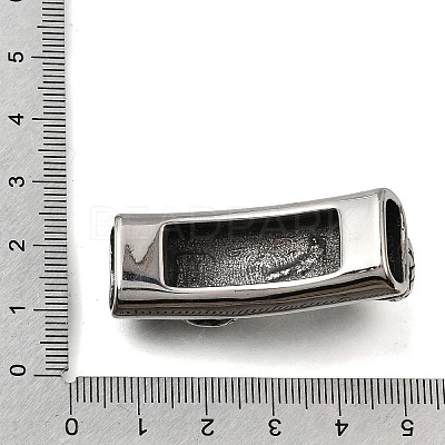 304 Stainless Steel Slide Charms STAS-F356-15AS-02-1