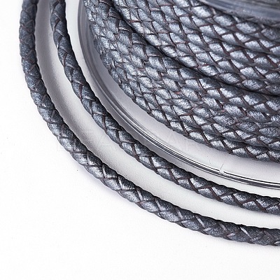 Braided Cowhide Cord WL-I003-3mm-D-11-1
