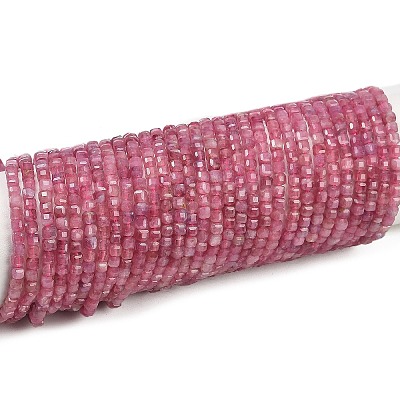 Natural Pink Tourmaline Beads Strands G-H266-10-1